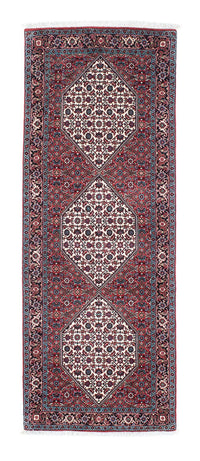Alfombra de pasillo Alfombra persa - Bidjar - 197 x 74 cm - rojo