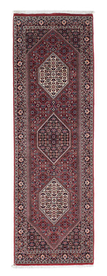 Alfombra de pasillo Alfombra persa - Bidjar - 225 x 72 cm - rojo