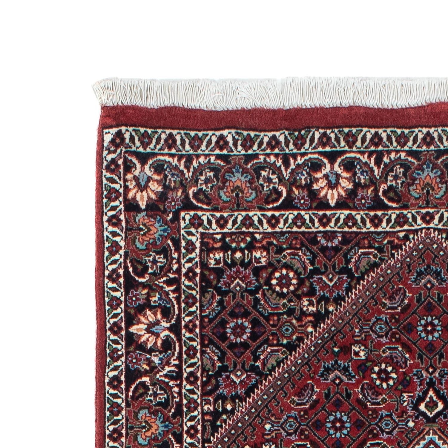 Alfombra de pasillo Alfombra persa - Bidjar - 225 x 72 cm - rojo
