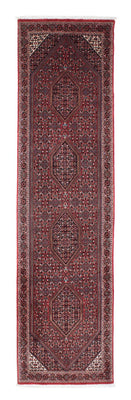 Alfombra de pasillo Alfombra persa - Bidjar - 324 x 83 cm - rojo