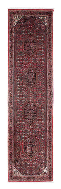 Alfombra de pasillo Alfombra persa - Bidjar - 324 x 83 cm - rojo