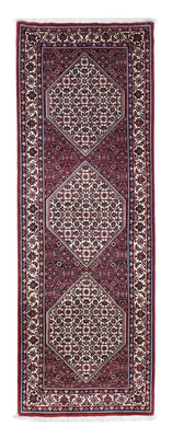 Alfombra de pasillo Alfombra persa - Bidjar - 213 x 76 cm - beige