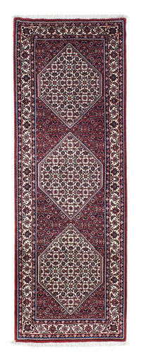 Alfombra de pasillo Alfombra persa - Bidjar - 213 x 76 cm - beige