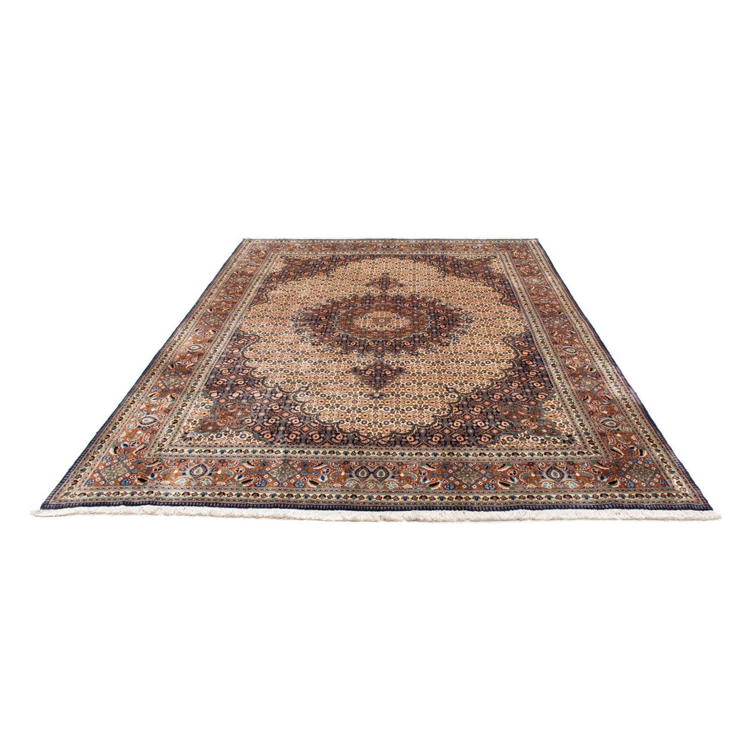 Alfombra persa - Clásica - 283 x 203 cm - azul oscuro