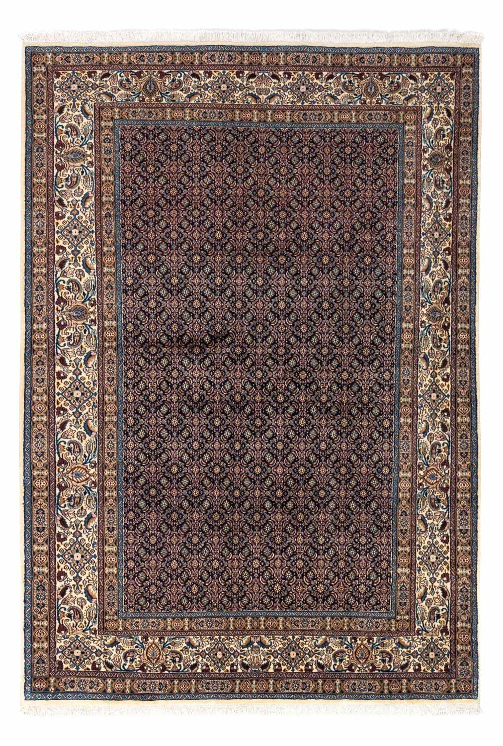 Alfombra persa - Clásica - 235 x 163 cm - azul oscuro