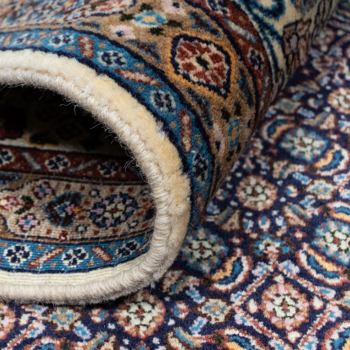 Alfombra persa - Clásica - 235 x 163 cm - azul oscuro