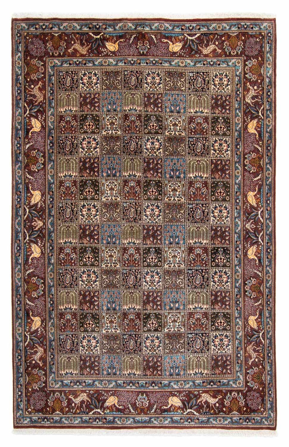 Alfombra persa - Clásica - 286 x 197 cm - marrón