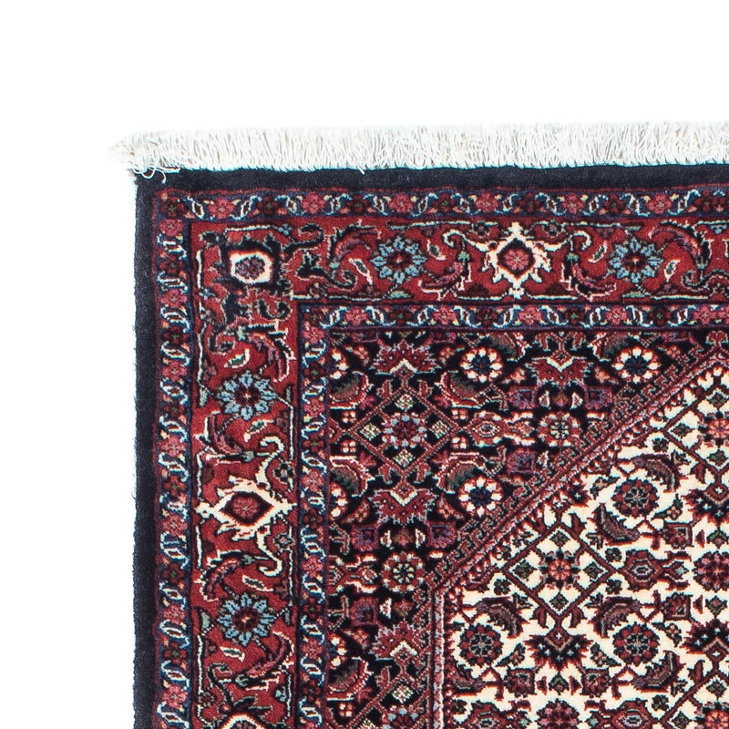 Alfombra de pasillo Alfombra persa - Bidjar - 190 x 74 cm - azul oscuro
