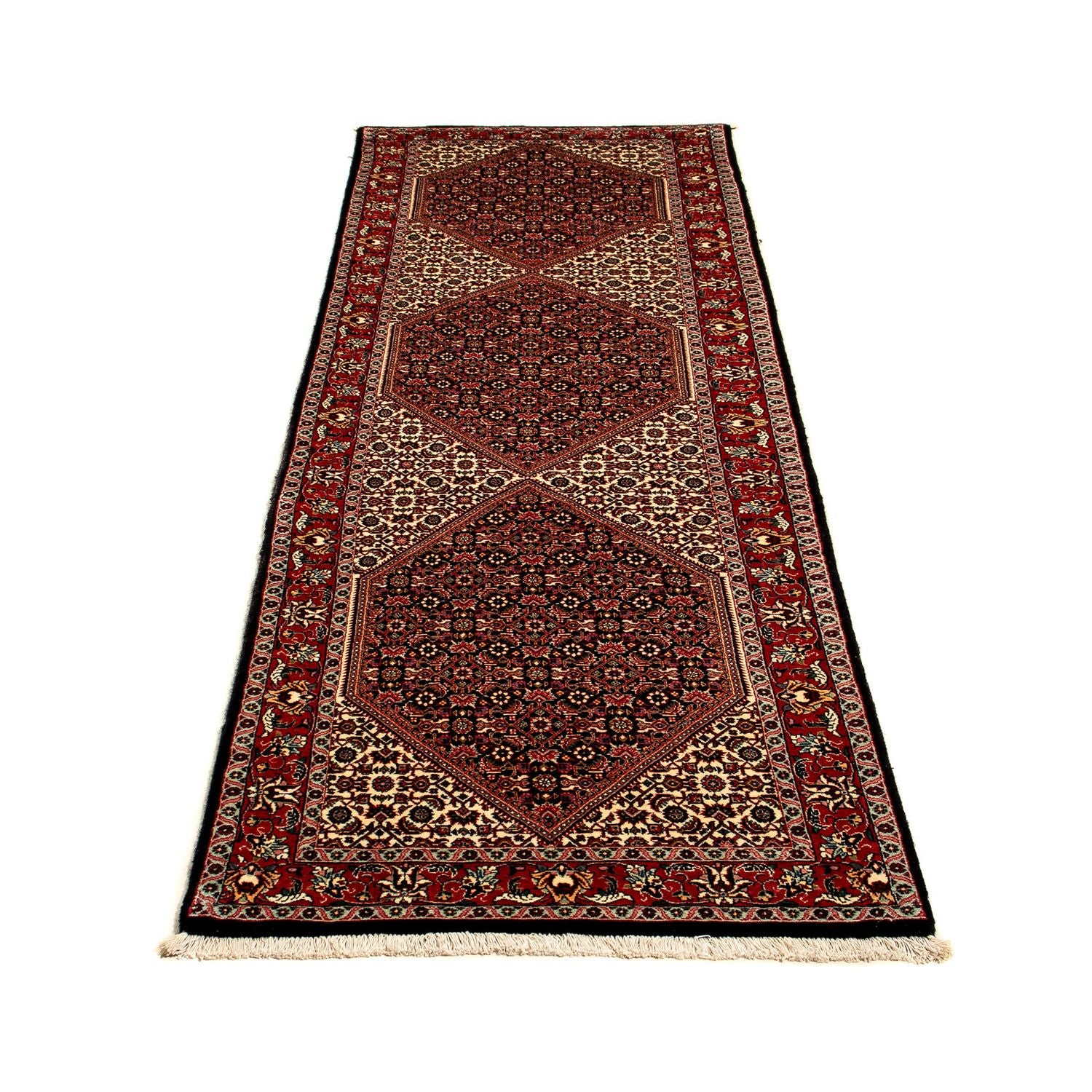Alfombra de pasillo Alfombra persa - Bidjar - 300 x 82 cm - multicolor
