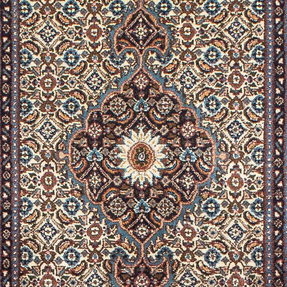 Alfombra de pasillo Alfombra persa - Clásica - 195 x 78 cm - beige