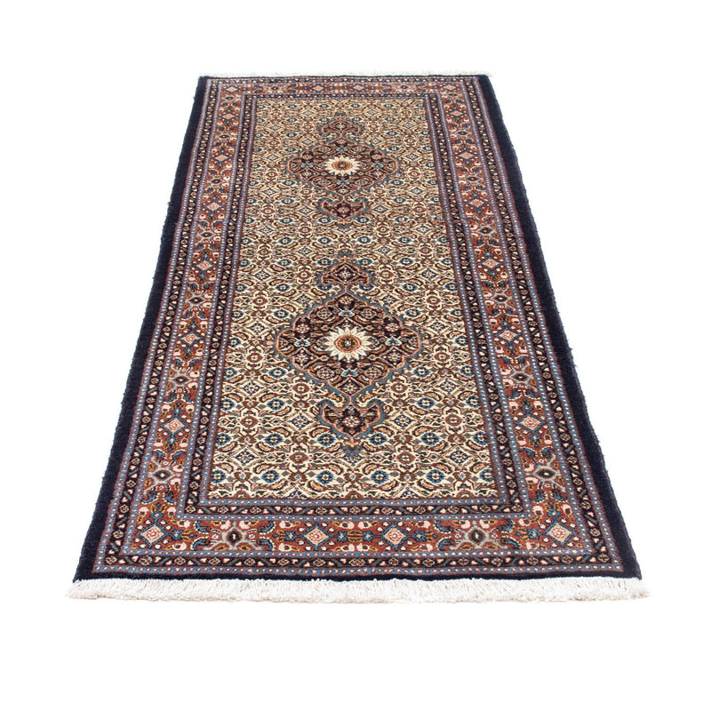 Alfombra de pasillo Alfombra persa - Clásica - 195 x 78 cm - beige