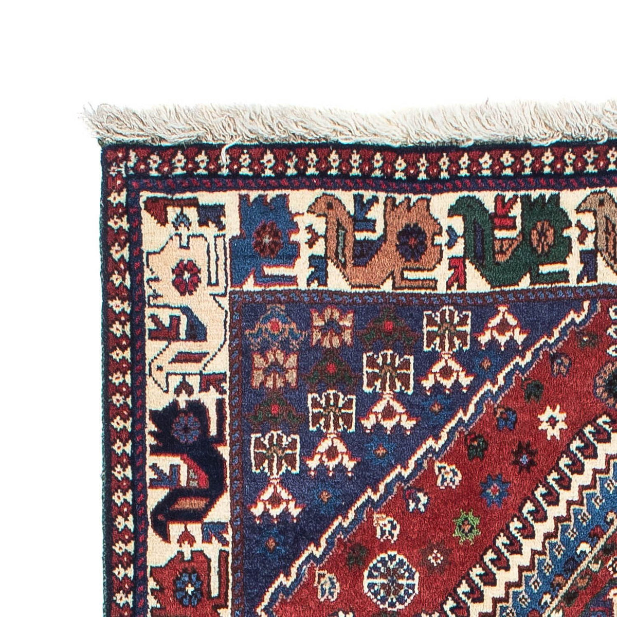 Alfombra de pasillo Alfombra persa - Clásica - 196 x 80 cm - rojo