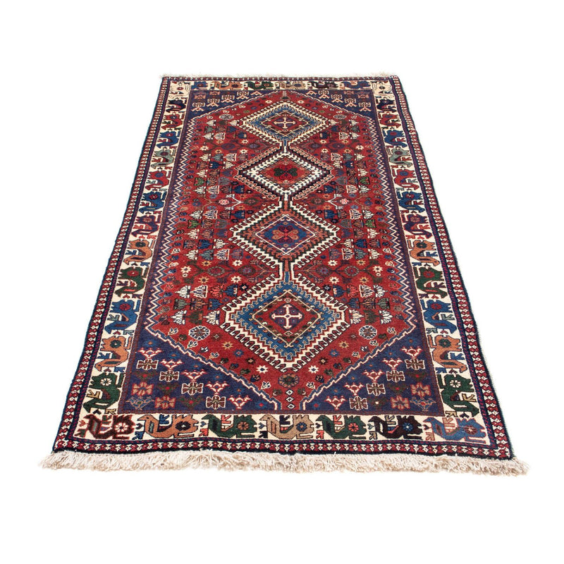 Alfombra de pasillo Alfombra persa - Clásica - 196 x 80 cm - rojo