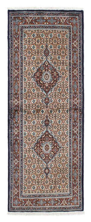 Alfombra de pasillo Alfombra persa - Clásica - 195 x 75 cm - beige