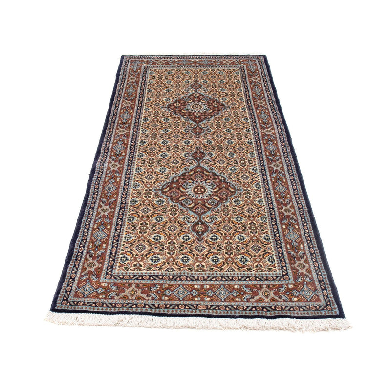 Alfombra de pasillo Alfombra persa - Clásica - 195 x 75 cm - beige