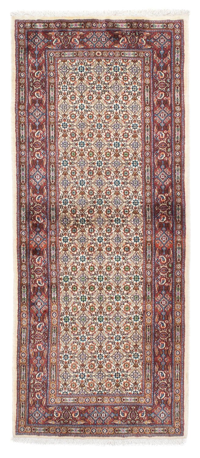 Alfombra de pasillo Alfombra persa - Clásica - 193 x 80 cm - beige