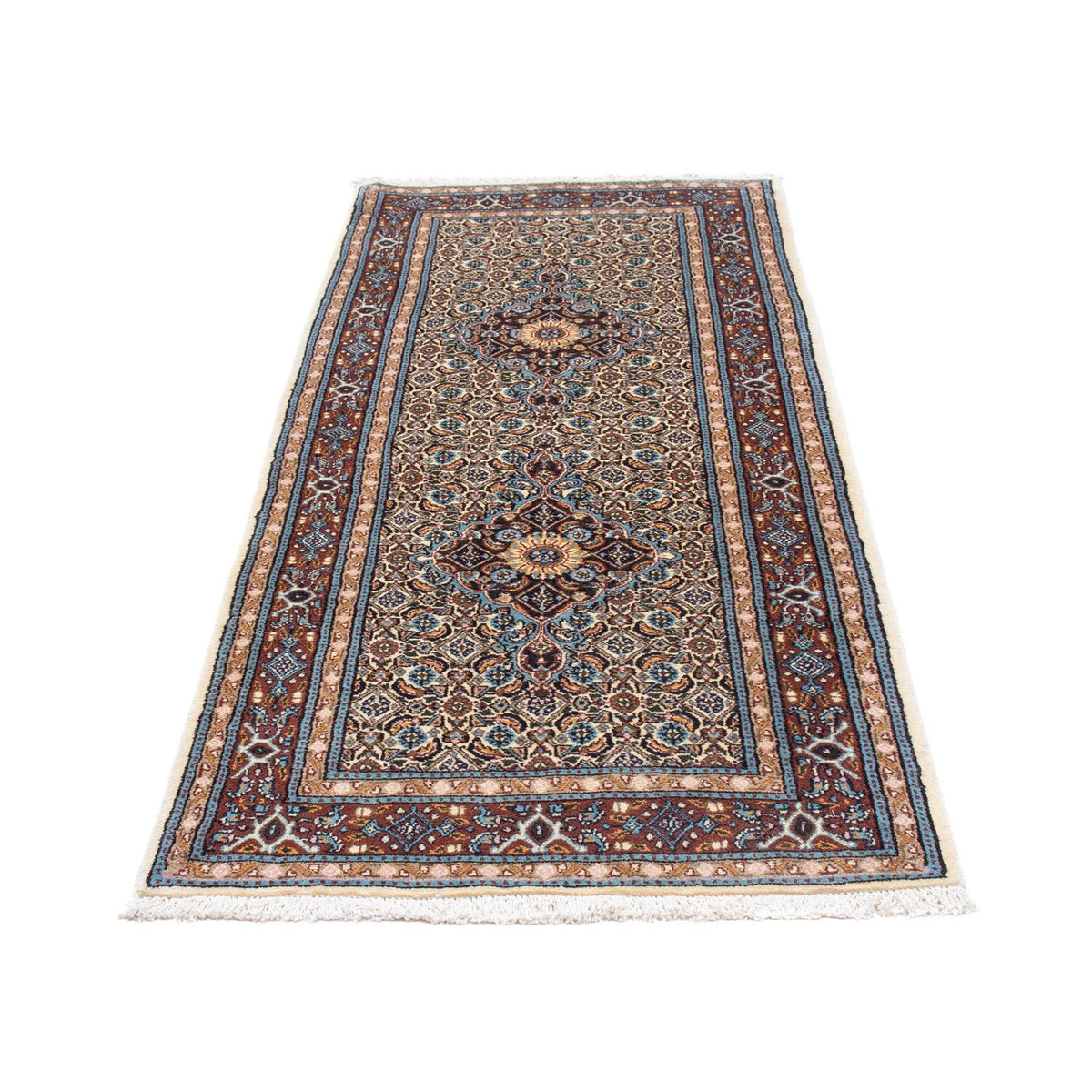 Alfombra de pasillo Alfombra persa - Clásica - 191 x 79 cm - beige