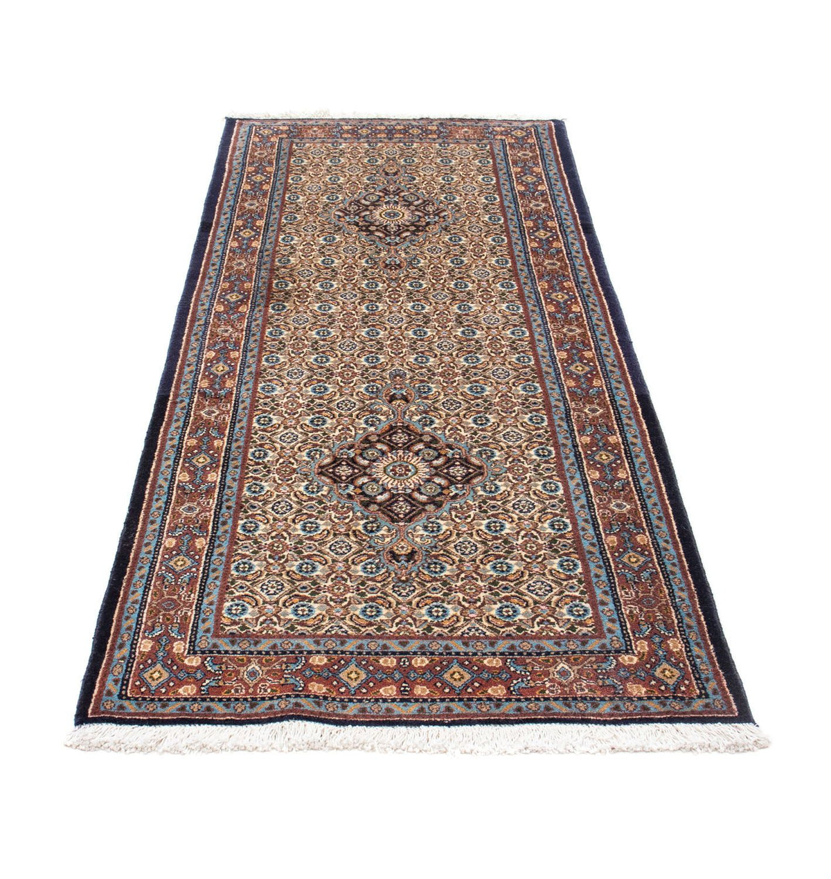 Alfombra de pasillo Alfombra persa - Clásica - 191 x 78 cm - beige