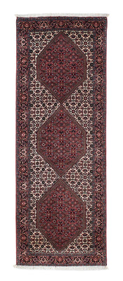 Alfombra de pasillo Alfombra persa - Bidjar - 217 x 74 cm - beige