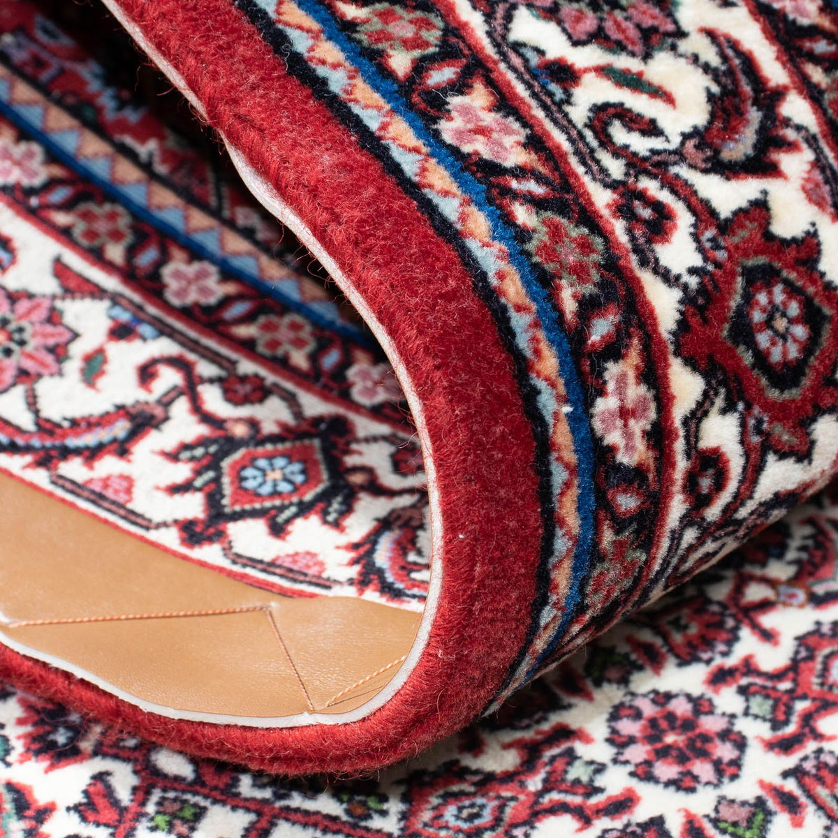 Alfombra de pasillo Alfombra persa - Bidjar - 217 x 74 cm - beige