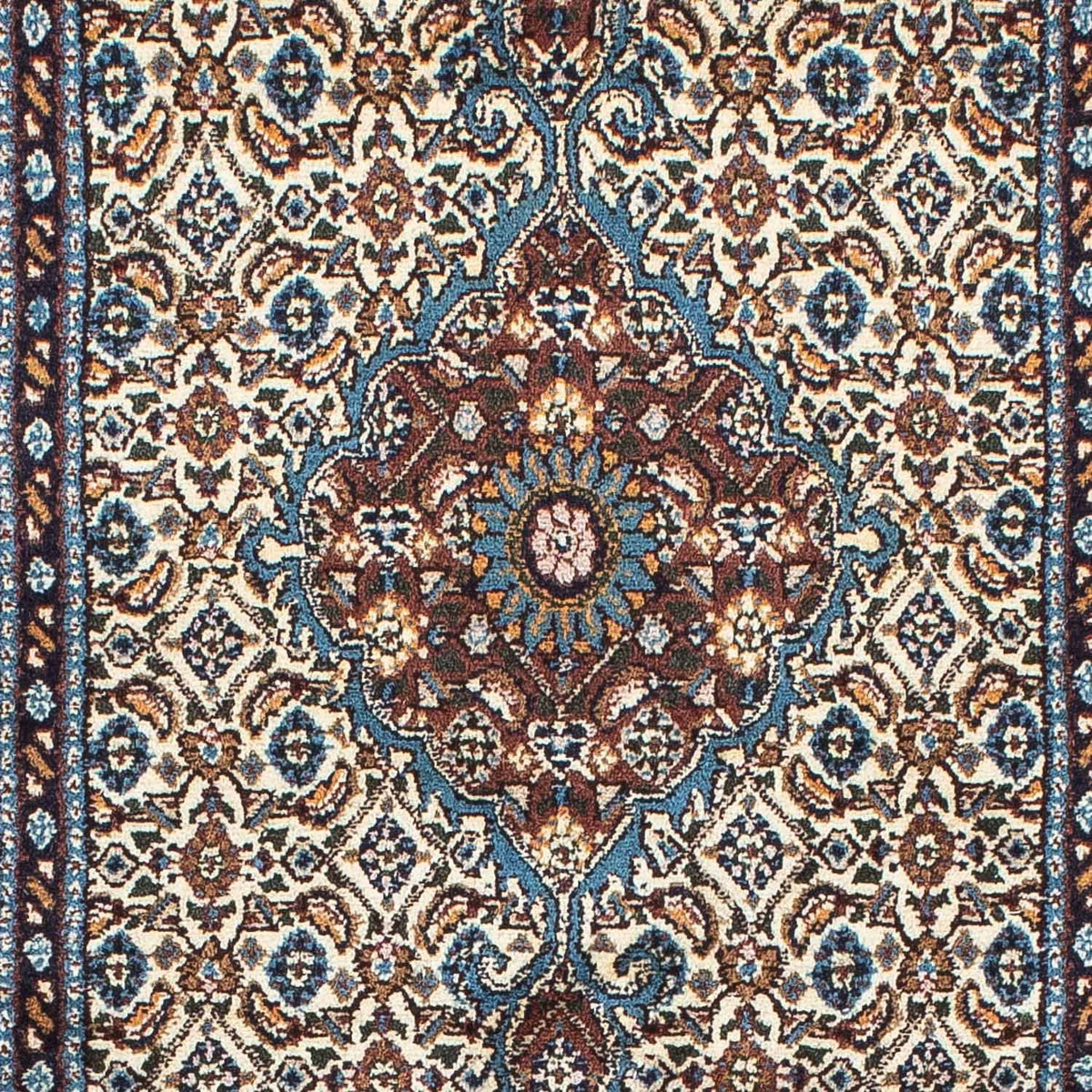 Alfombra de pasillo Alfombra persa - Clásica - 202 x 78 cm - beige