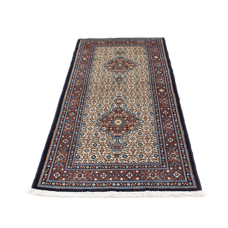 Alfombra de pasillo Alfombra persa - Clásica - 202 x 78 cm - beige
