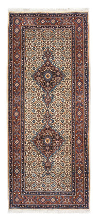 Alfombra de pasillo Alfombra persa - Clásica - 195 x 80 cm - beige