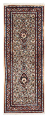 Alfombra de pasillo Alfombra persa - Clásica - 195 x 74 cm - beige