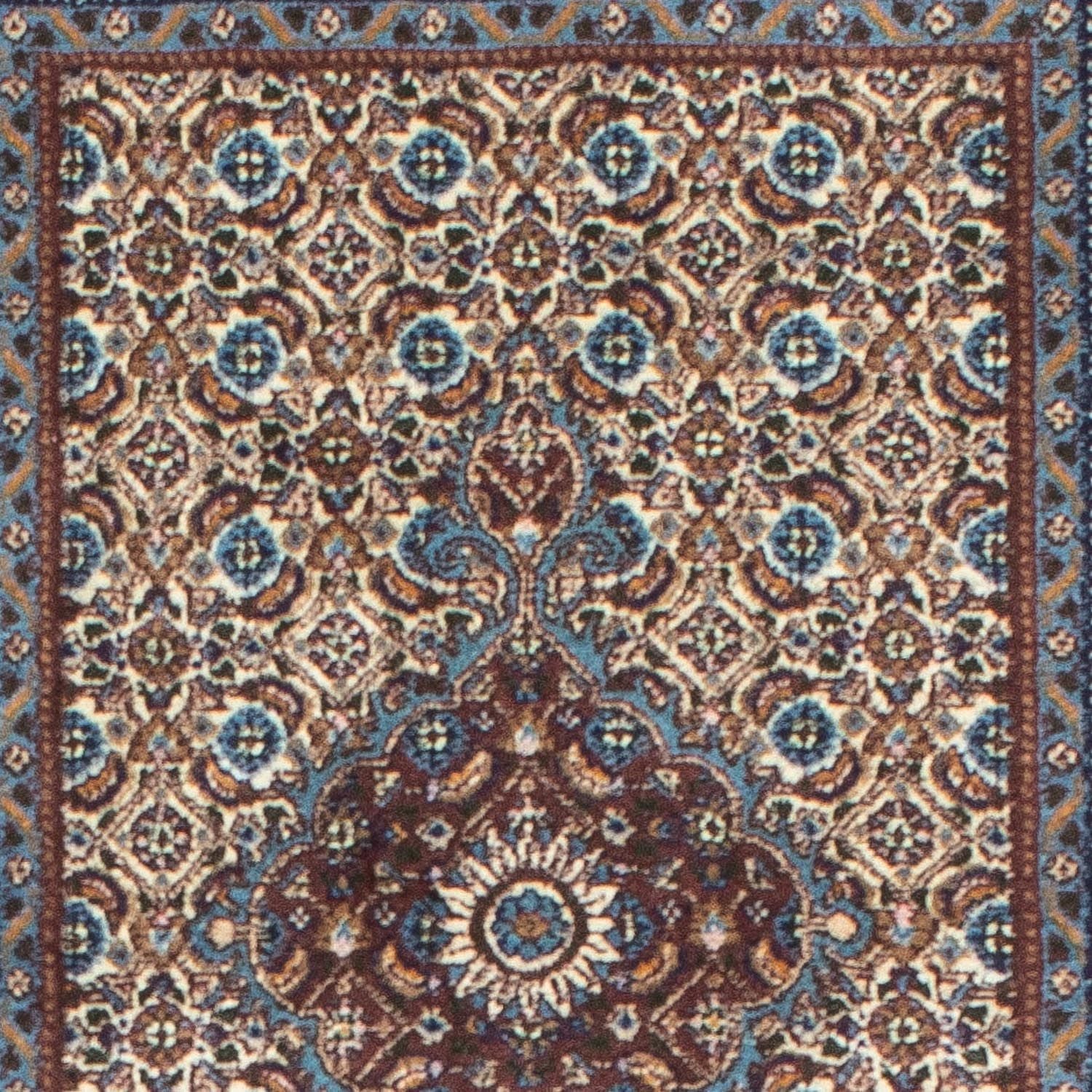 Alfombra de pasillo Alfombra persa - Clásica - 193 x 76 cm - beige