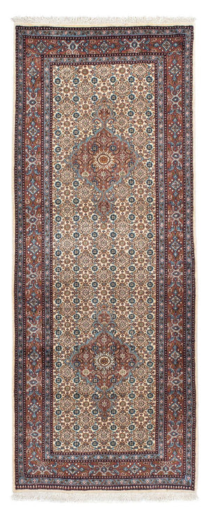 Alfombra de pasillo Alfombra persa - Clásica - 195 x 78 cm - beige
