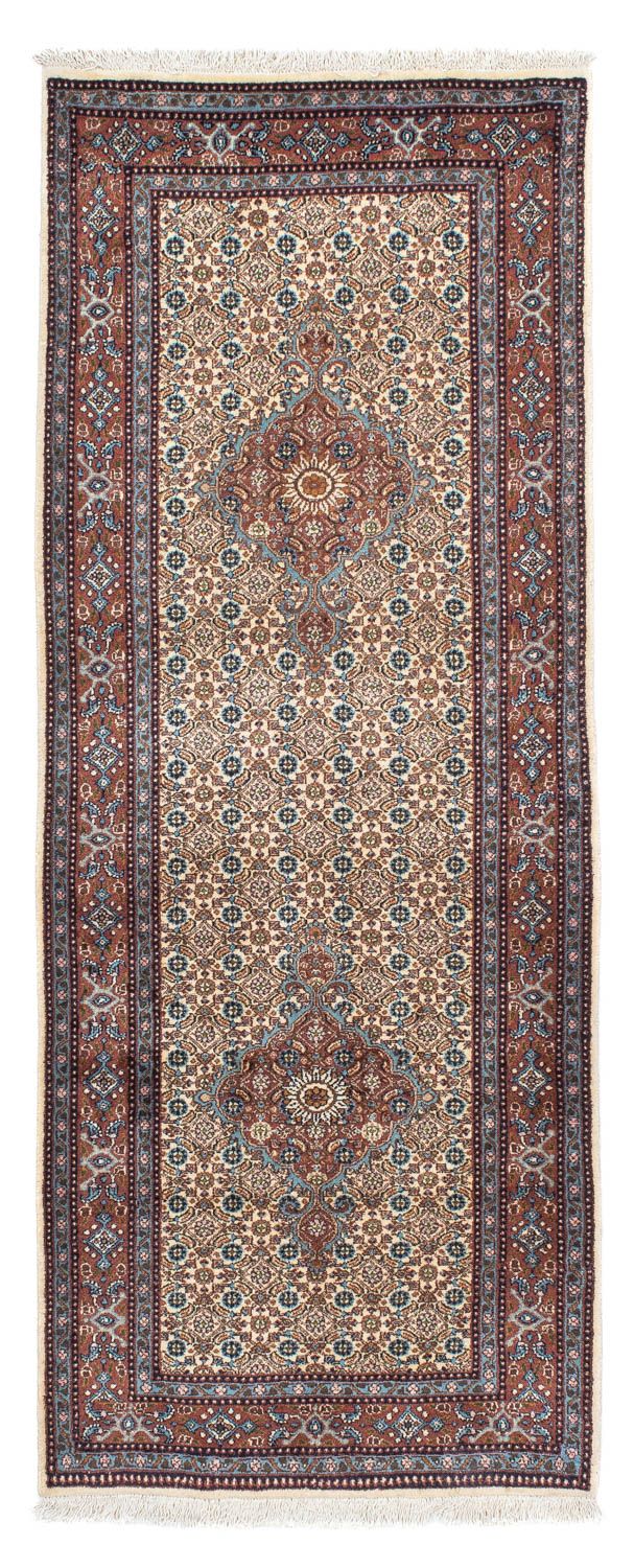 Alfombra de pasillo Alfombra persa - Clásica - 195 x 78 cm - beige