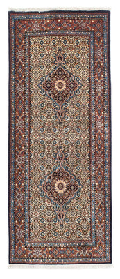 Alfombra de pasillo Alfombra persa - Clásica - 194 x 81 cm - beige