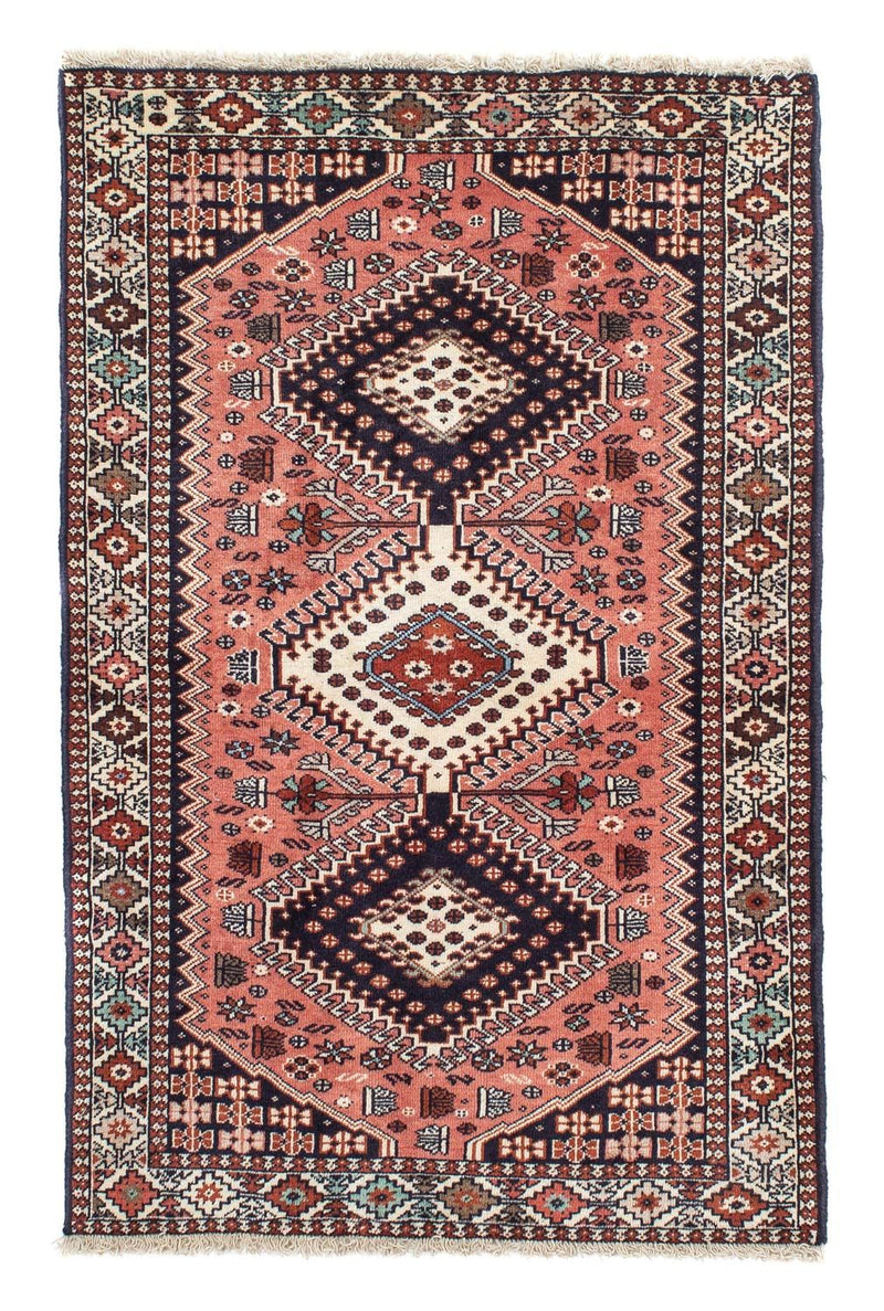 Alfombra de pasillo Alfombra persa - Clásica - 198 x 79 cm - rojo claro
