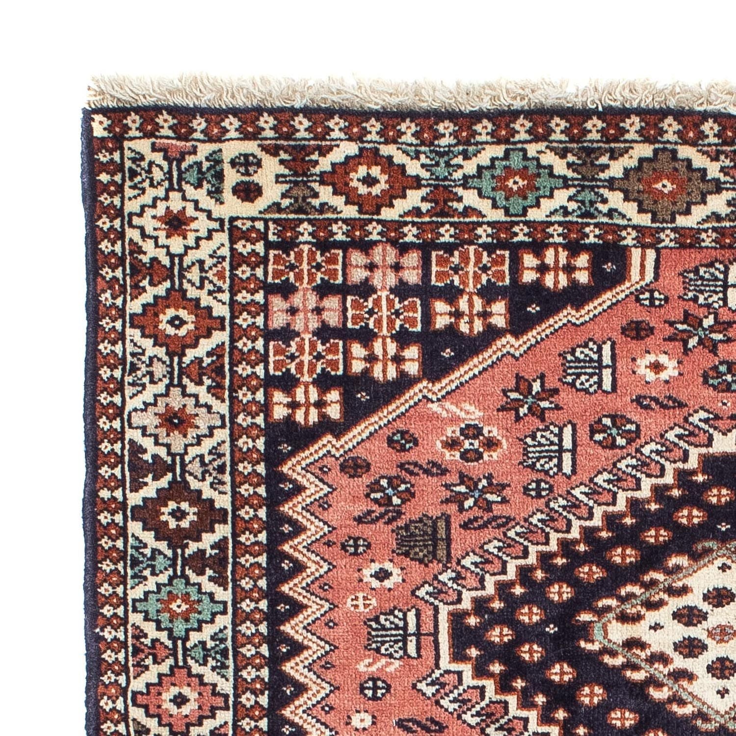 Alfombra de pasillo Alfombra persa - Clásica - 198 x 79 cm - rojo claro