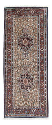 Alfombra de pasillo Alfombra persa - Clásica - 200 x 78 cm - beige