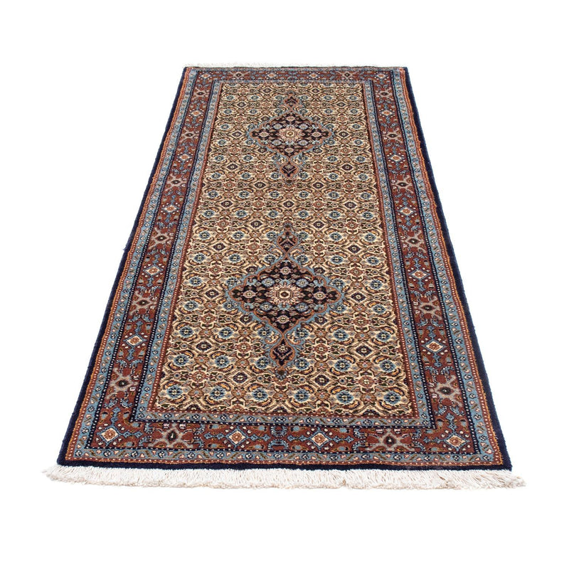 Alfombra de pasillo Alfombra persa - Clásica - 200 x 78 cm - beige