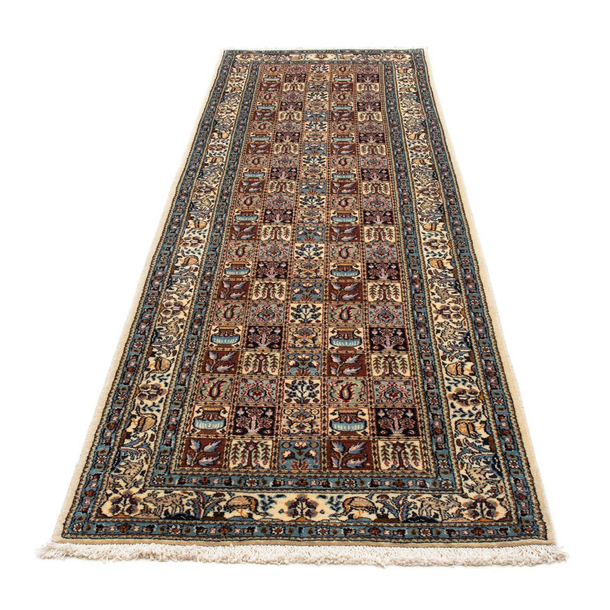 Alfombra de pasillo Alfombra persa - Clásica - 288 x 82 cm - beige