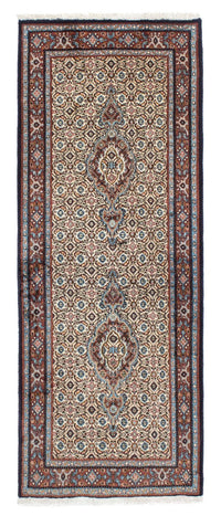Alfombra de pasillo Alfombra persa - Clásica - 190 x 77 cm - beige