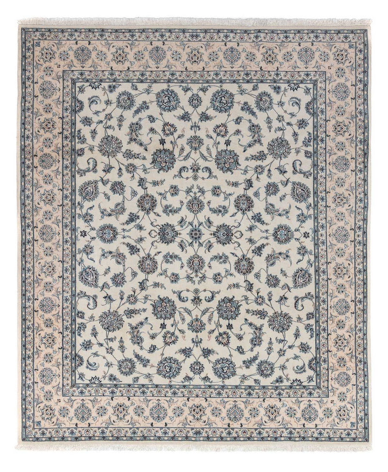 Alfombra Persa - Nain - Prima - 303 x 250 cm - plata