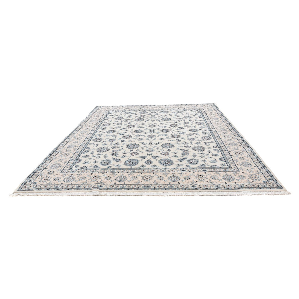 Alfombra Persa - Nain - Prima - 303 x 250 cm - plata