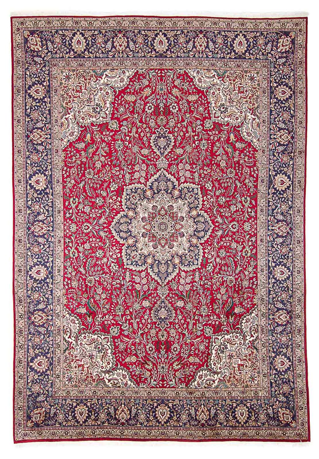 Alfombra Persa - Tabriz - Real - 404 x 297 cm - rojo