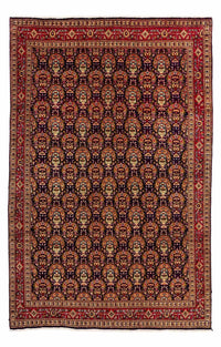 Alfombra Persa - Tabriz - Real - 300 x 198 cm - azul oscuro