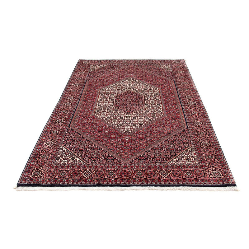 Alfombra persa - Bidjar - 215 x 132 cm - rojo claro