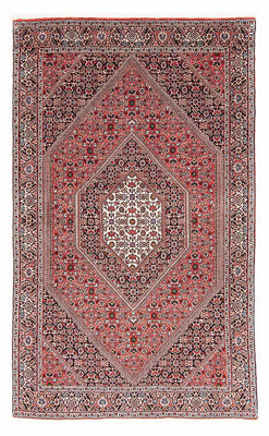 Alfombra persa - Bidjar - 190 x 111 cm - rojo claro