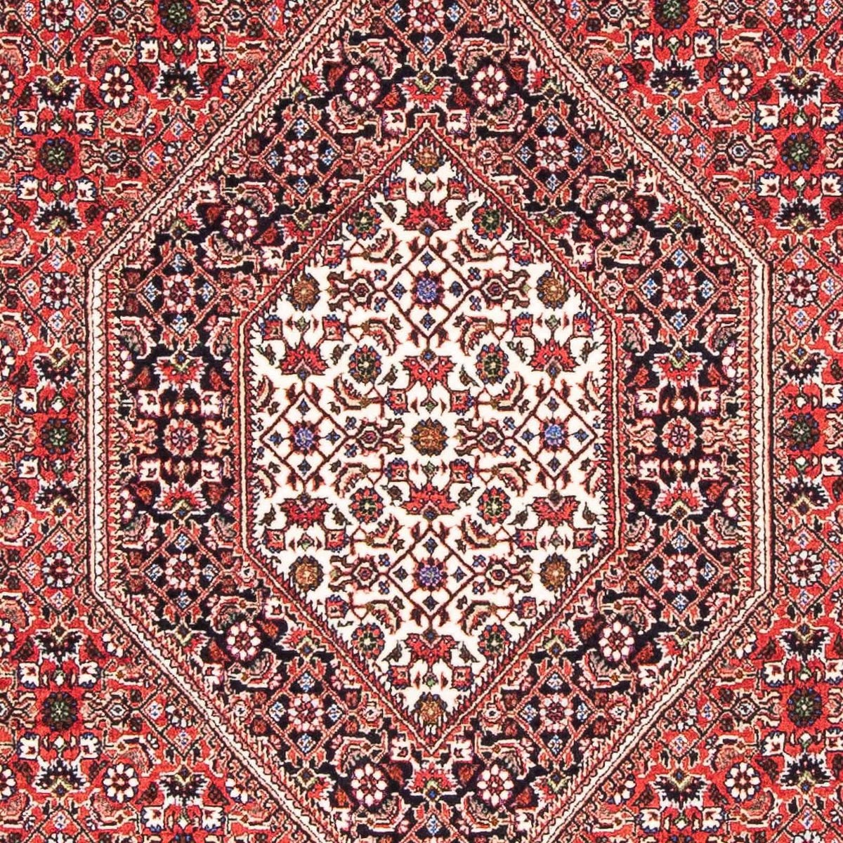 Alfombra persa - Bidjar - 190 x 111 cm - rojo claro