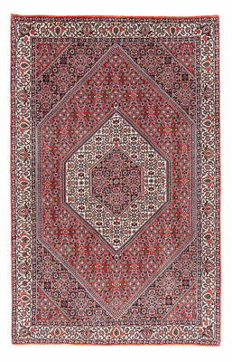 Alfombra persa - Bidjar - 180 x 112 cm - rojo