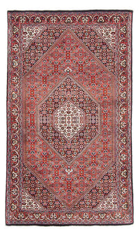 Alfombra persa - Bidjar - 183 x 110 cm - rojo