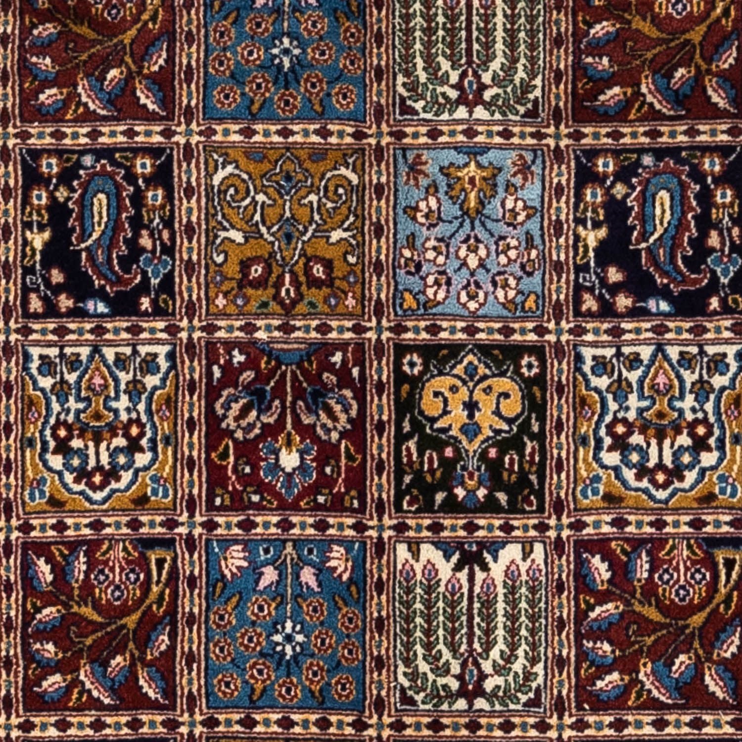 Alfombra persa - Clásica - 205 x 172 cm - marrón