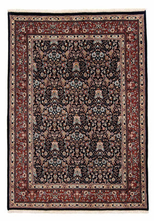 Alfombra persa - Clásica - 274 x 192 cm - azul oscuro