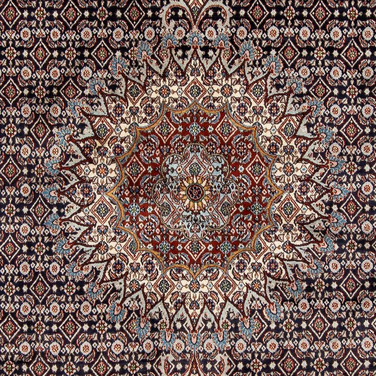 Alfombra persa - Clásica - 290 x 196 cm - azul oscuro